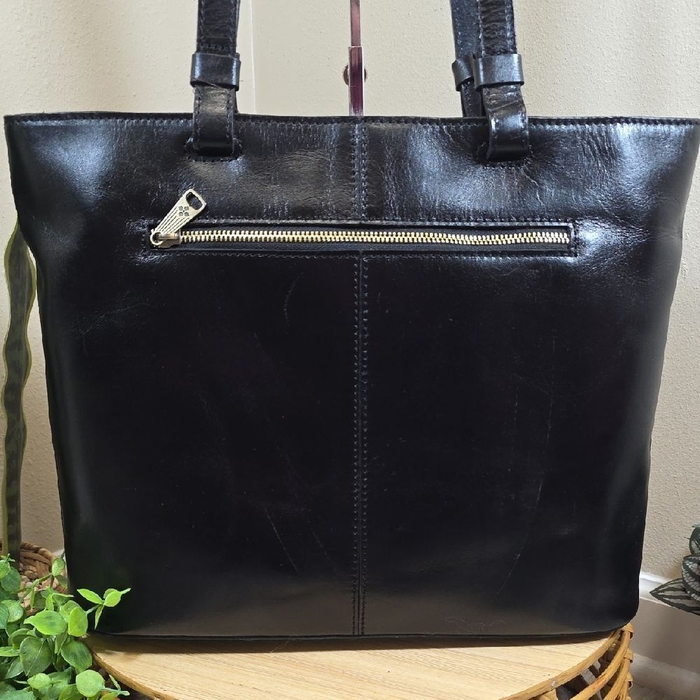Patricia Nash Color Block Leather Tote β NEW WITH TAGS - Picture 3 of 15